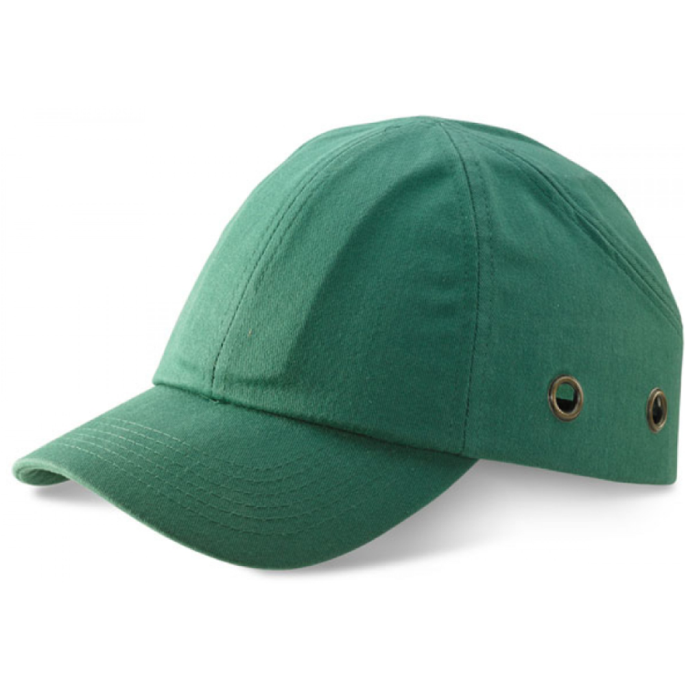 SAFETY BASEBALL CAP BBRAND GREEN