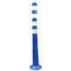 FLEXIBLE BOLLARD BLUE 1MT C/W FIXING BOLTS