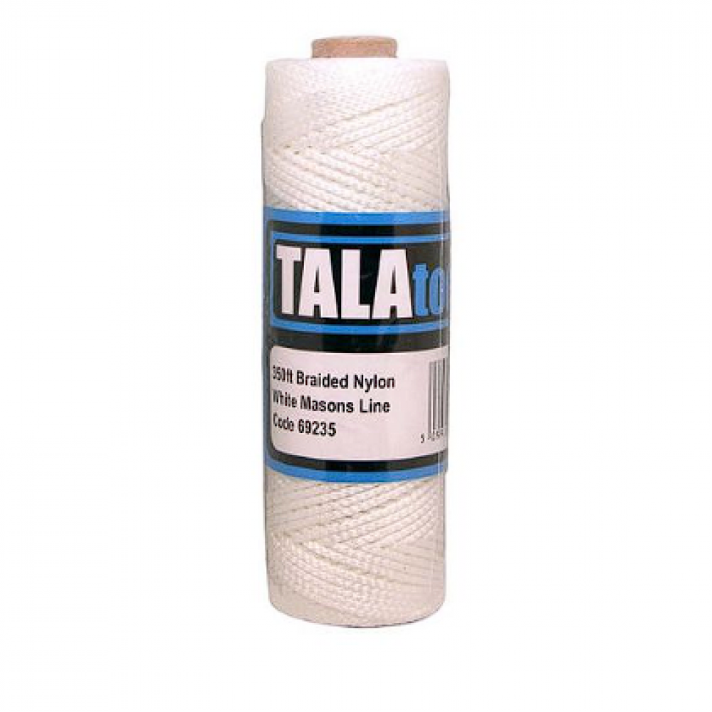 TALA BRAIDED MASON LINE 106M/350FT WHITE