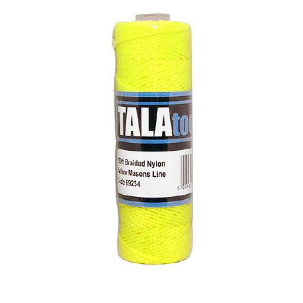 TALA BRAIDED MASON LINE 106M/350FT YELLOW