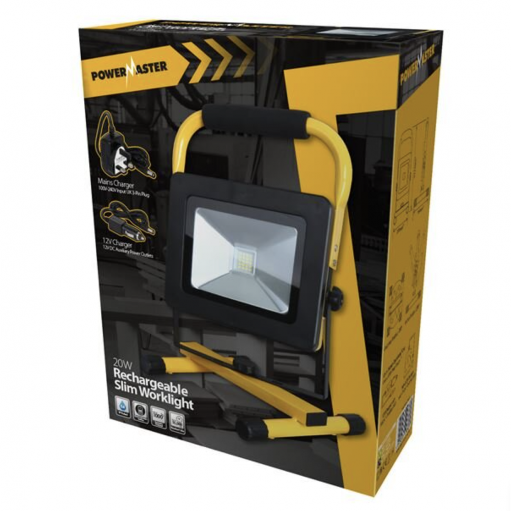 POWERMASTER 20W LED RECHARGEABLE WORKLIGHT 1782-38