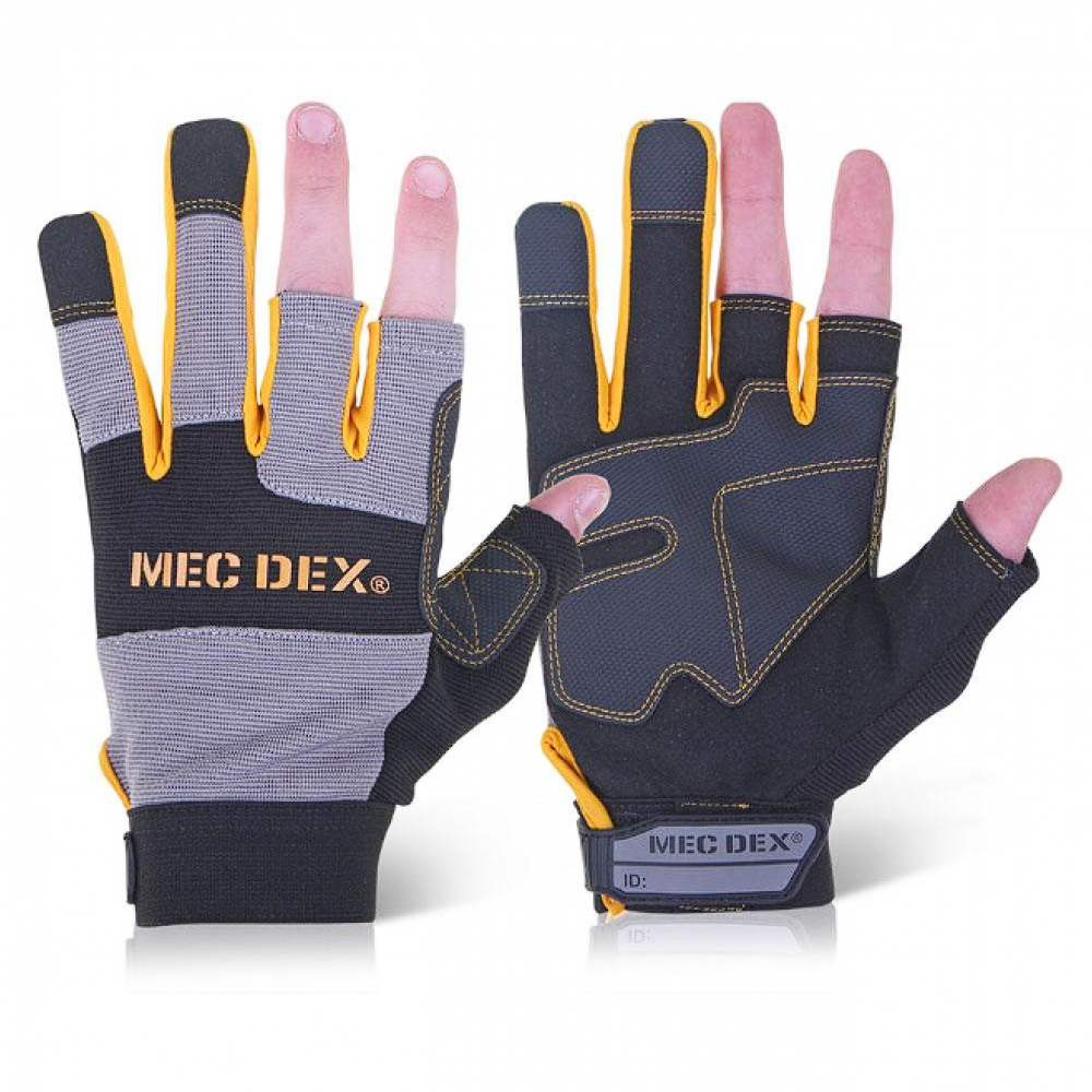 MECHANICAL FINGERLESS GLOVES MECDY-714M LARGE