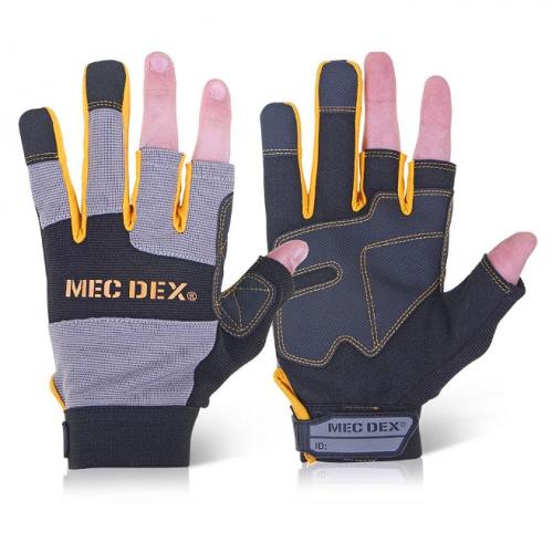 MECHANICAL FINGERLESS GLOVES MECDY-714 XLARGE