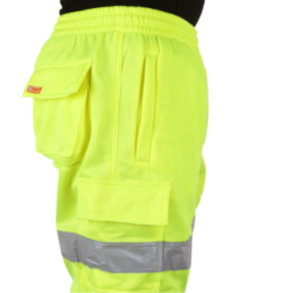 HI-VIZ SATURN YELLOW JOG BOTTOMS 2XL