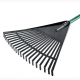 PREMIER 16 TEETH LEAF RAKE C/W HANDLE