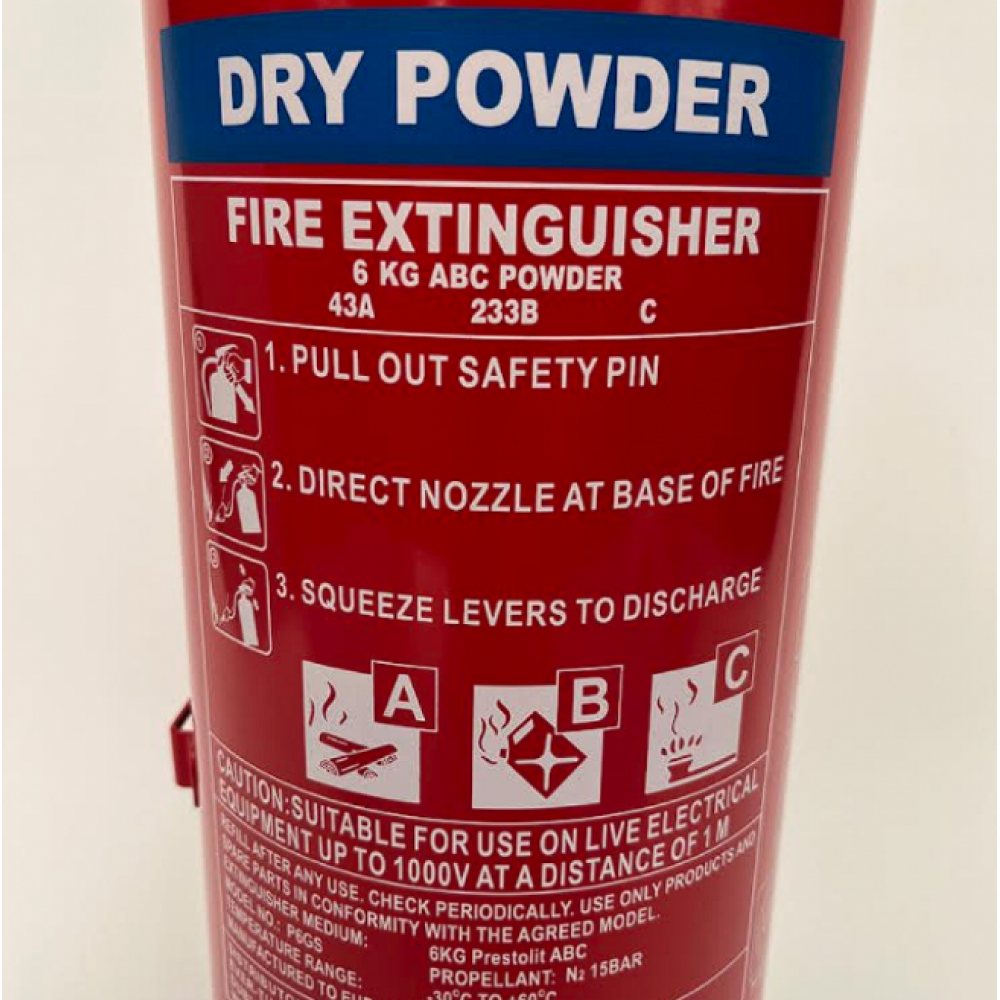9KG ABC POWDER EXTINGUISHER DD