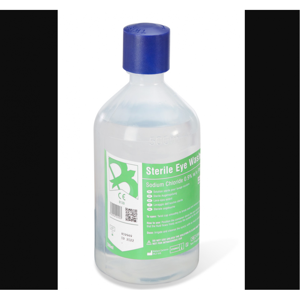 EYE WASH BOTTLE (STERILE) 500ML