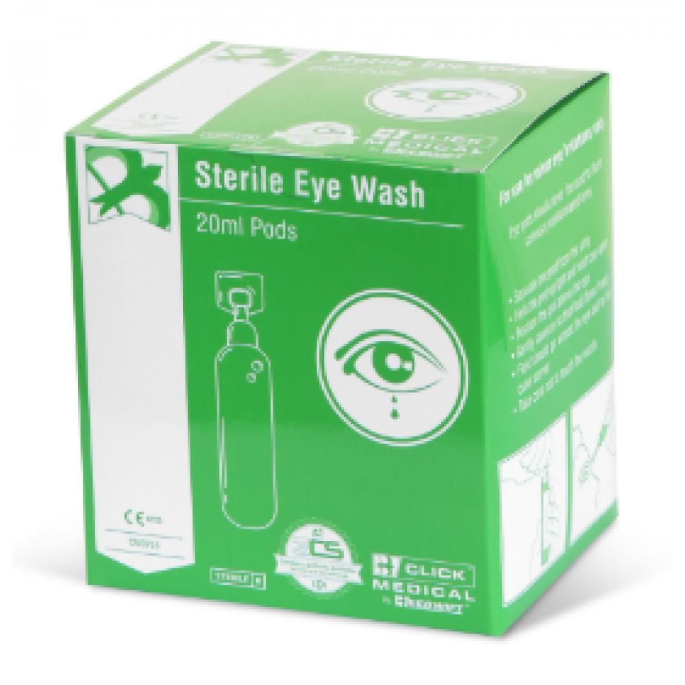 EYEWASH PODS 25X20ML BOX CM0705
