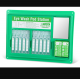 EYEWASH STATION C/W PODS BBRAND