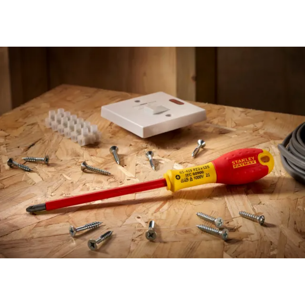 STANLEY FATMAX 2 X 125MM INS. POZI SCREWDRIVER