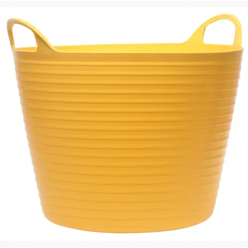FAITHFULL 42LT POLY FLEX TUB YELLOW FAIFLEX42Y