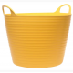FAITHFULL 42LT POLY FLEX TUB YELLOW FAIFLEX42Y