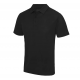 AWDIS COOL POLO SHIRT JC040 BLACK MED