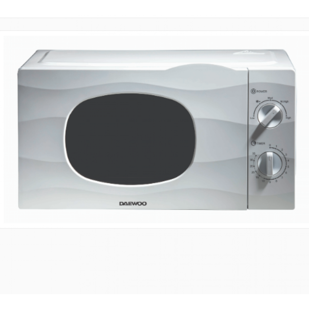DAEWOO MICROWAVE WHITE OVEN 700WATT 2 LTR