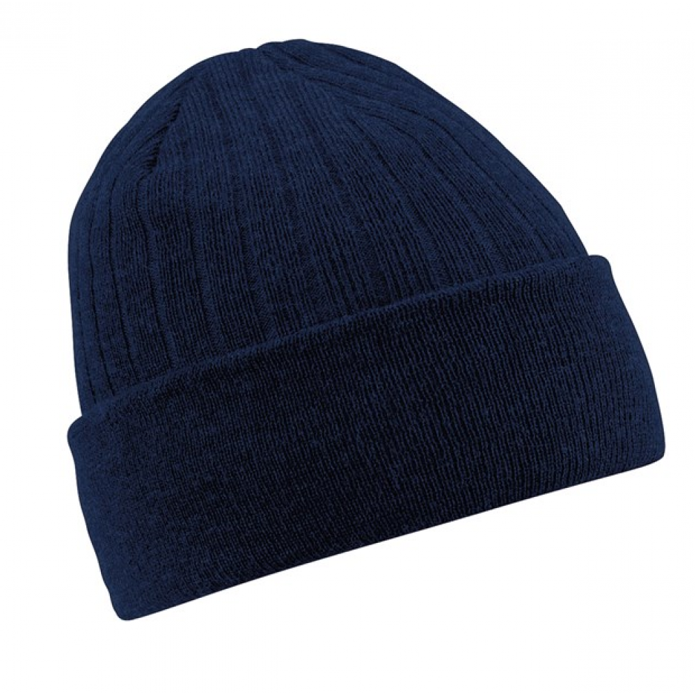 BEECHFIELD THINSULATE BEANIE HAT NAVY