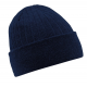 BEECHFIELD THINSULATE BEANIE HAT NAVY