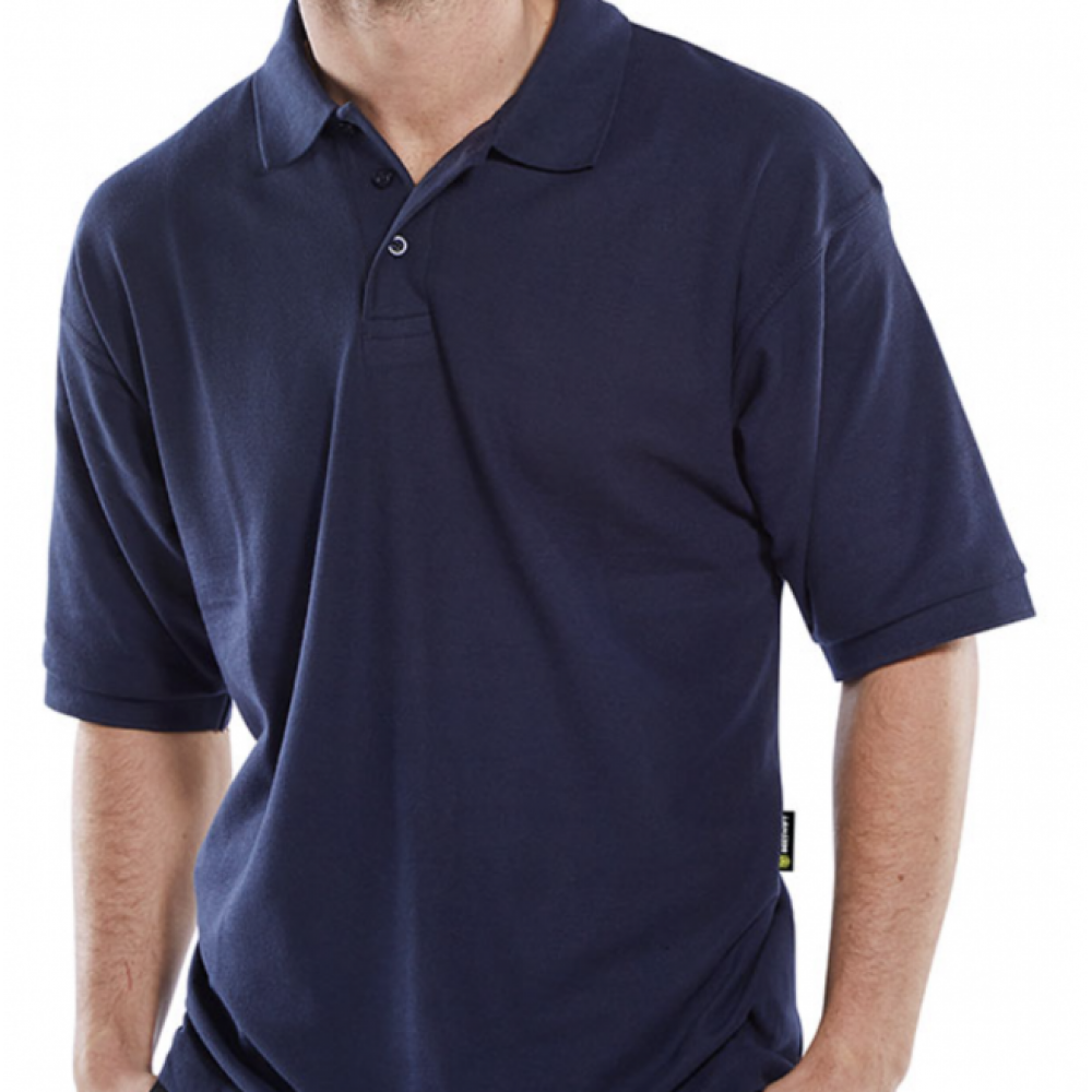 CLICK PREMIUM POLO SHIRT NAVY 3XL