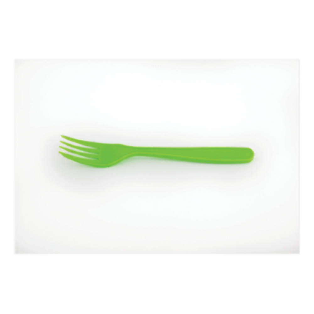 BIODEGRADABLE GREEN FORKS PK 100