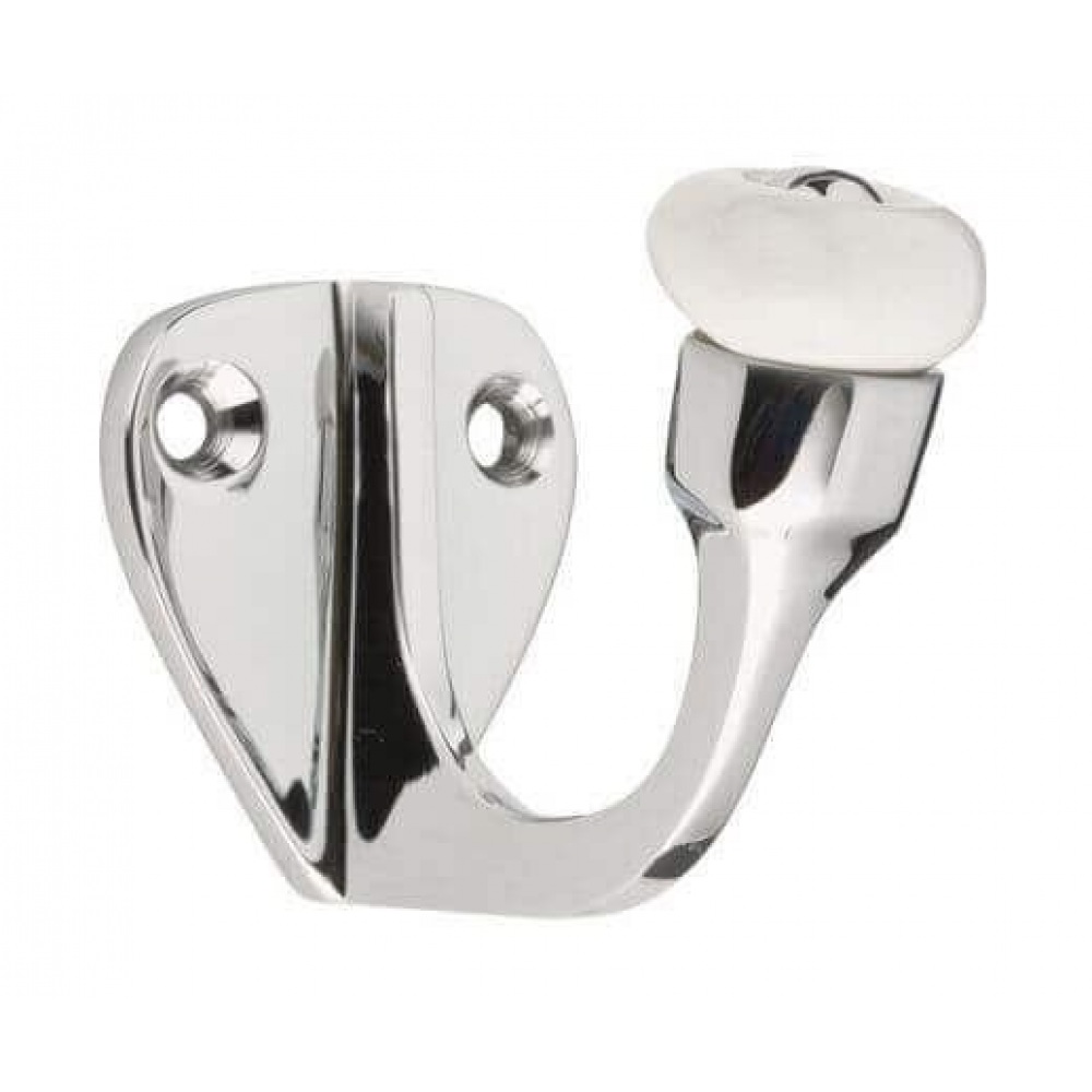 COPEX CHROME SINGLE ROBE HOOK PACK OF 10 1469-00
