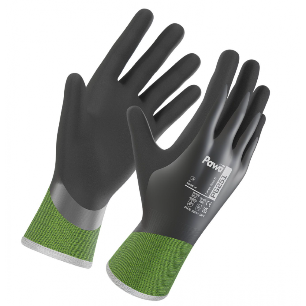 PAWA PG251 WATER RESISTANT ANTICUT GLOVE MED