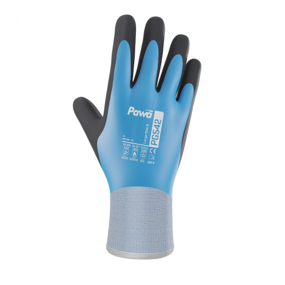 PAWA CUT E & WATER RESISTANT THERMAL GLOVE MED
