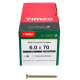6X70MM CLASSIC WOOD SCREW BOX 200 TIMCO
