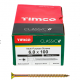 6X100MM CLASSIC WOOD SCREW BOX 100 TIMCO