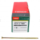 6X180MM CLASSIC WOOD SCREW BOX 100 TIMCO