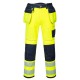 PW3 HI VIS HOLSTER TROUSERS YELLOW NAVY 40R