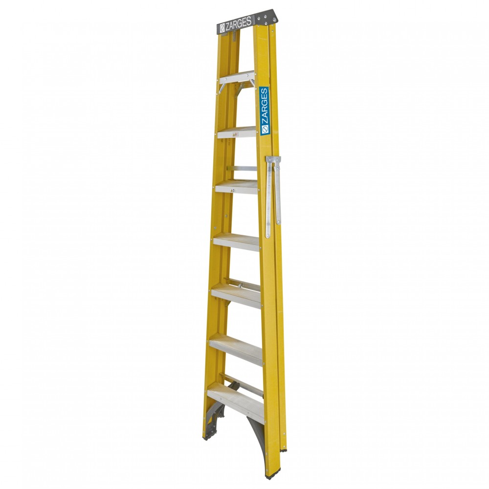 GRP TRADE STEPLADDER 8 THREAD 2.23MT