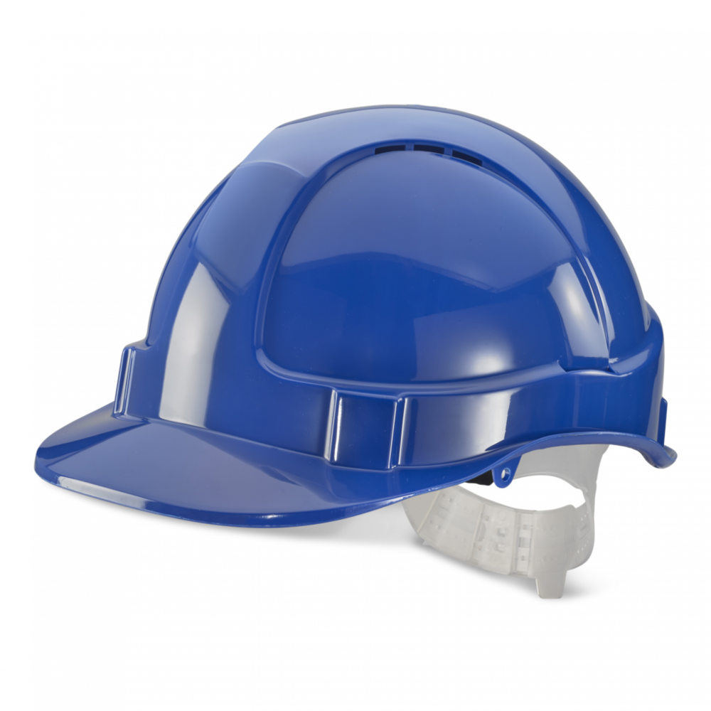 SAFETY HELMET VENTED PREMIUN BBRAND BLUE