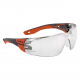 BOLLE RUSH PLUS 2.0 CLEAR RED / BLACK SIZE M/L