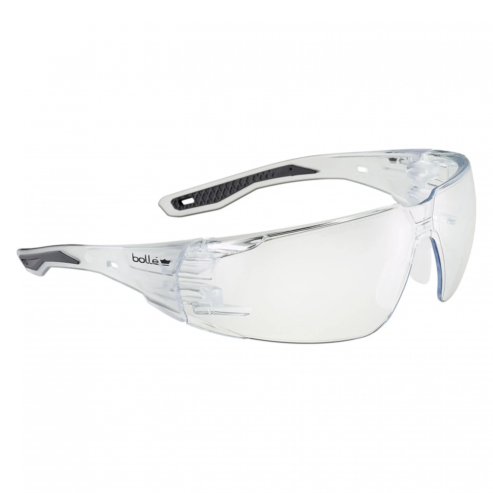 BOLLE RUSH 2.0 SAFETY SPECTACLE PC CLEAR PLATINUM LITE