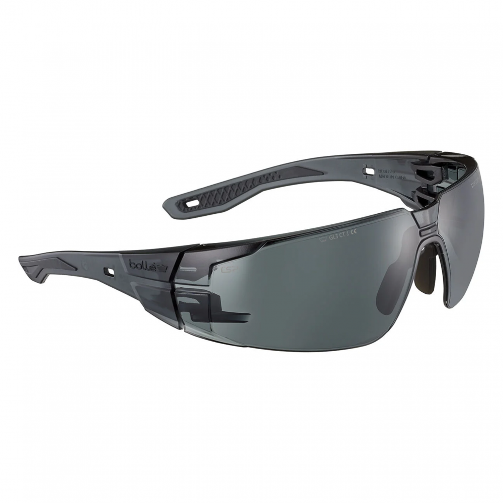 BOLLE RUSH 2.0 SAFETY SPECTACLE PC SMOKED PLATINUM LITE