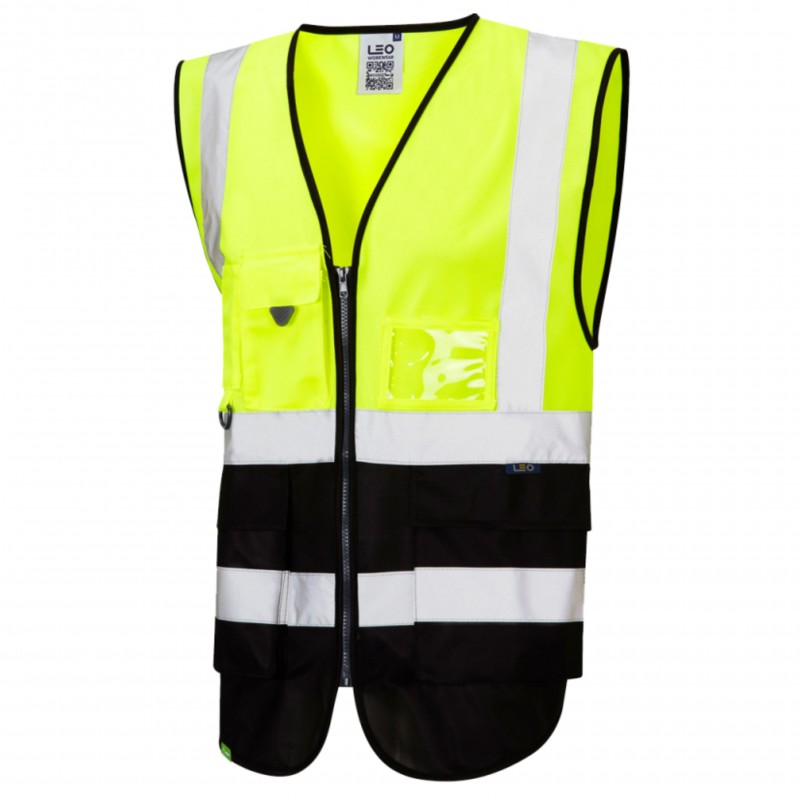 LYNTON Executive Vest YEL/ BLK