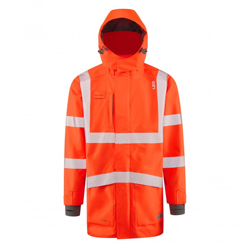 CLOVELLY Leo Performance+ Anorak ORG