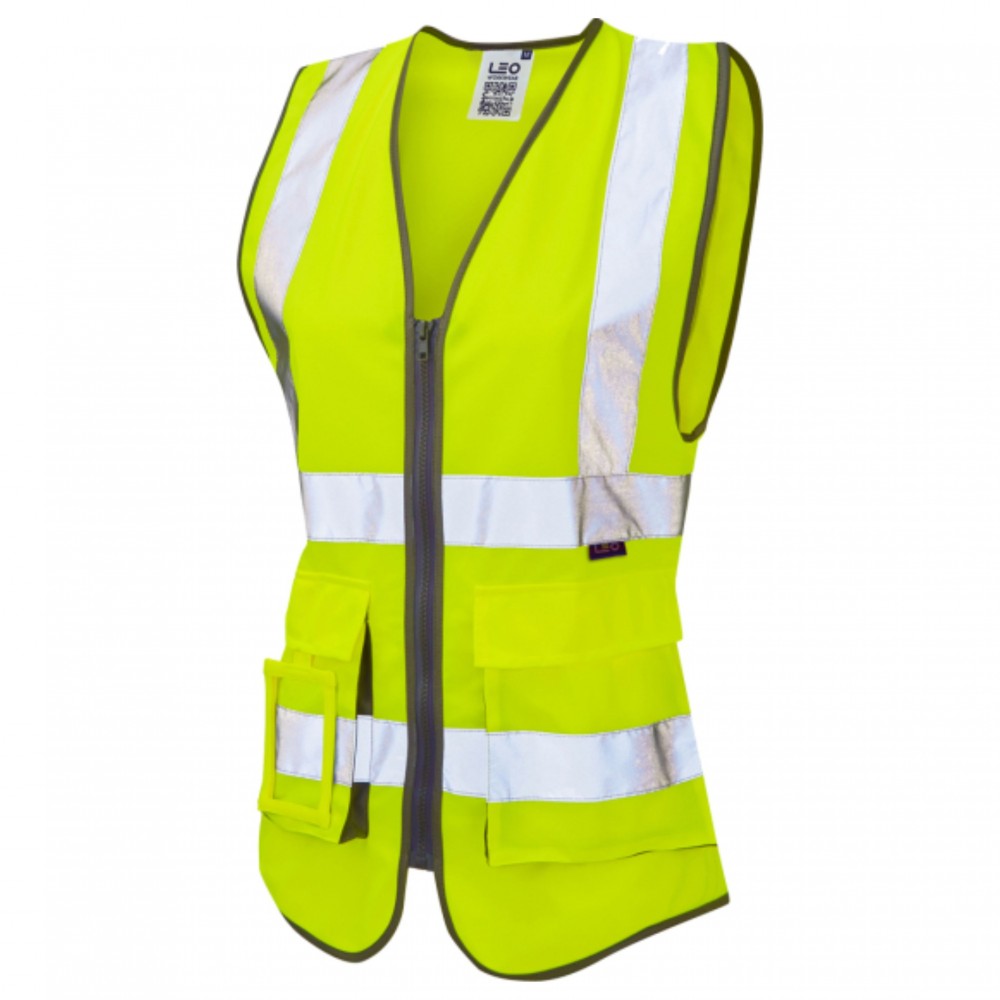 LYNMOUTH LEO ECOVIZ WOMEN'S SUPERIOR WAISTCOAT YEL SMALL