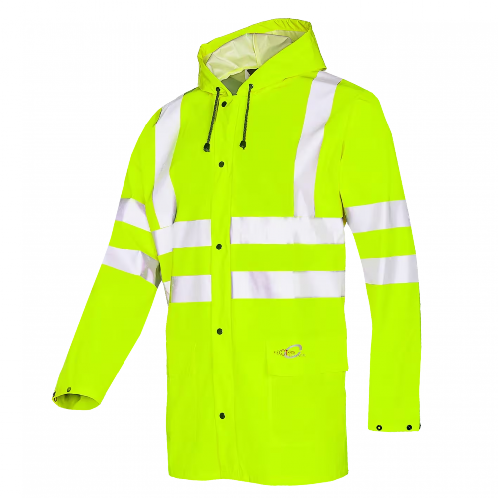 ESHTON FLEXOTHANE HI-VIS JACKET EN471 YELLOW SMALL