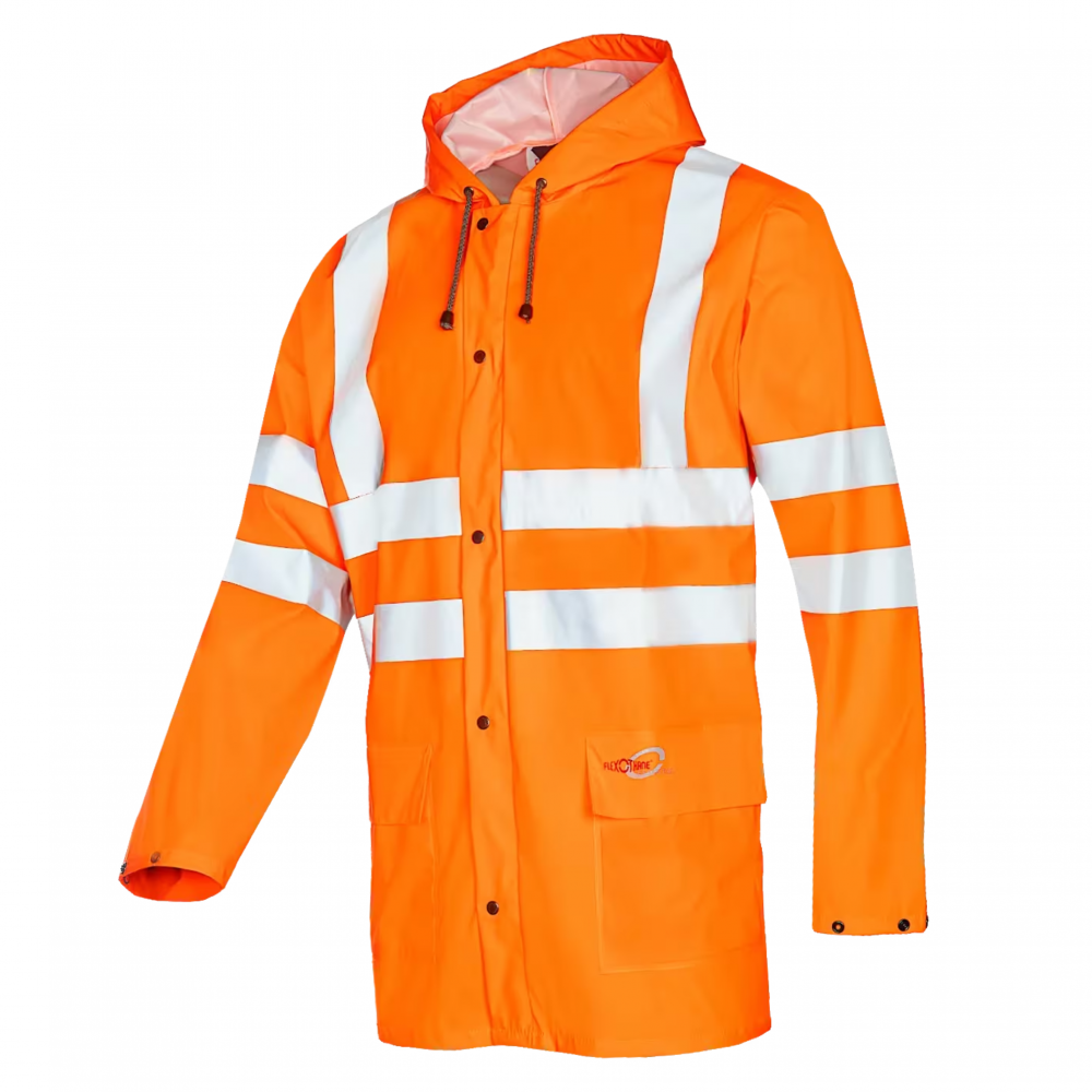 ESHTON FLEXOTHANE HI-VIS JACKET EN471 ORANGE SMALL