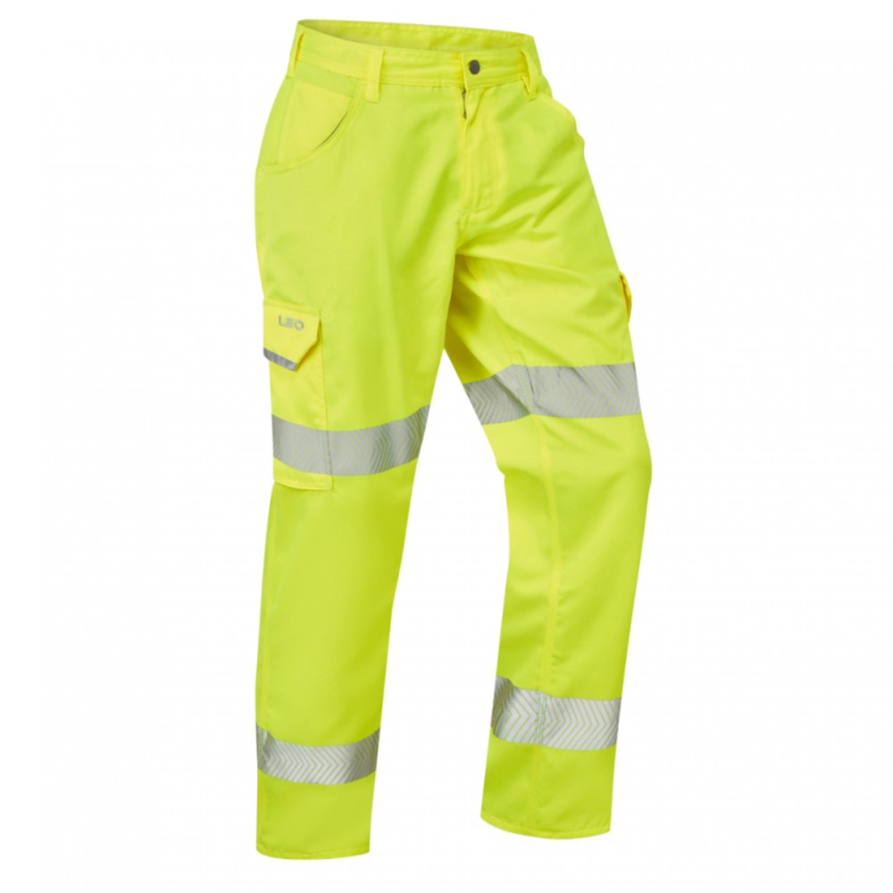 YELLAND Leo EcoViz Lightweight Poly/Cotton Cargo Trouser YEL