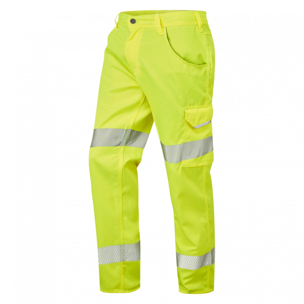 YELLAND Leo EcoViz Lightweight Poly/Cotton Cargo Trouser YEL