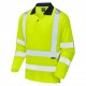 SWIMBRIDGE LEO ECOVIZ COMFORT SLEEVED POLO YELLOW S