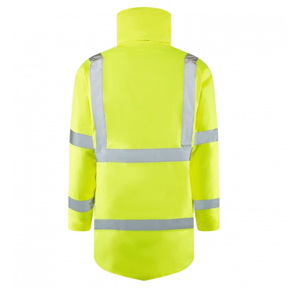 TAWSTOCK YELLOW Leo EcoViz 4K Baffle Lined Anorak SMALL