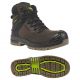 APACHE MISSION BOOT BROWN S7S BROWN 100% NON METALIC 12