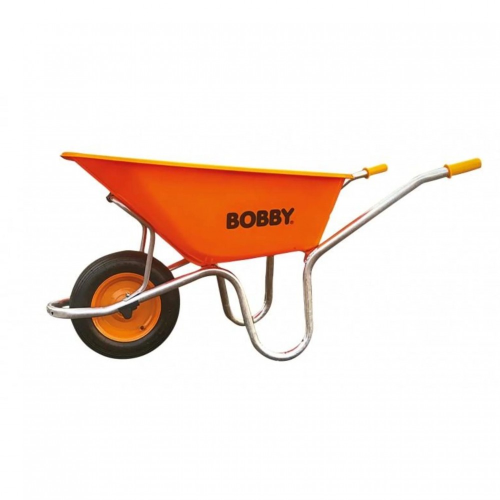 BOBBY ELITE  PLASTIC 100 LTR WHEELBARROW HEAVY DUTY GALV FRA