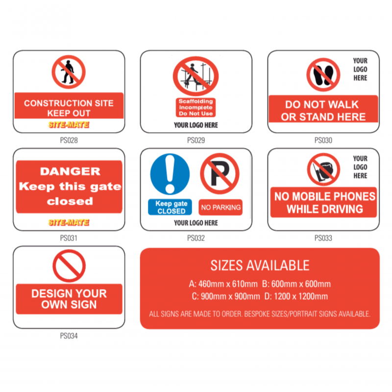 SITEMATE SIGNS