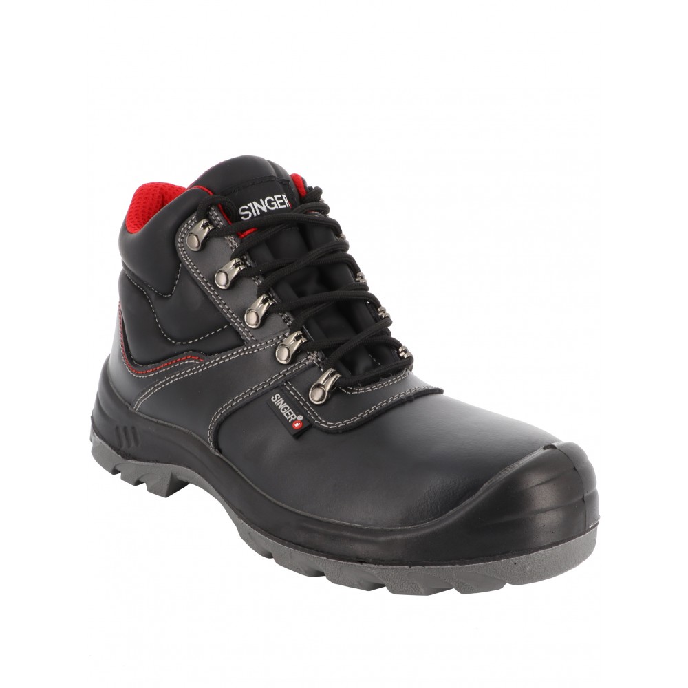 SINGER LAURO SAFETY BOOT BLACK S3 SIZE 10