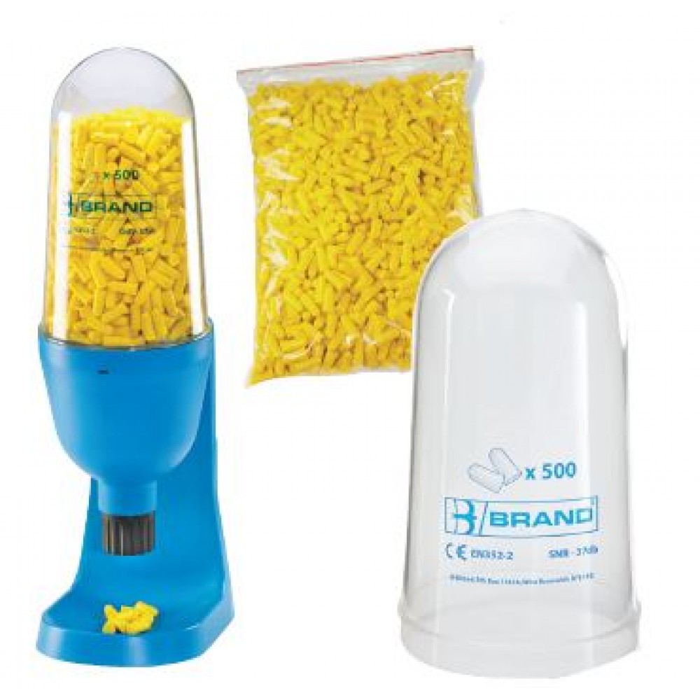 EAR PLUG DISPENSER COMPLETE QED 500 PAIRS