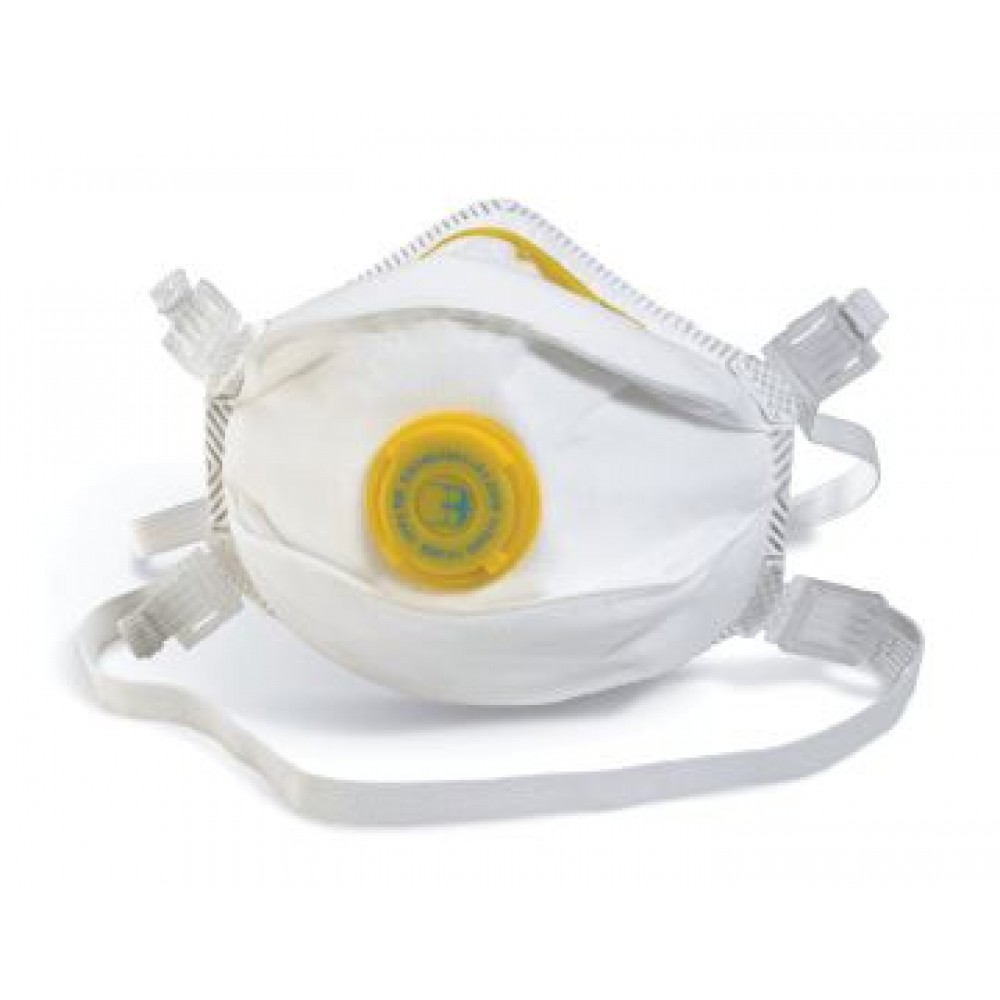 P3 DUST BBRAND  MASK VALVED BOX 5