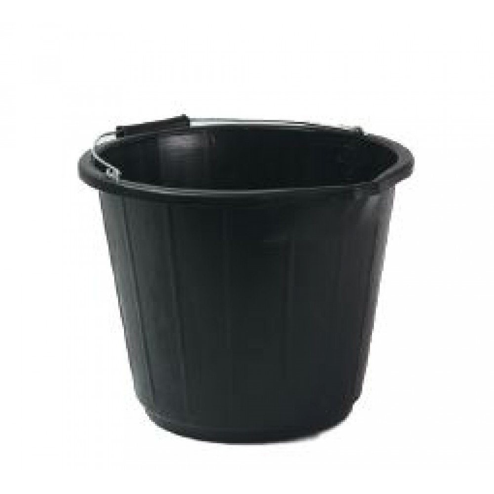 BUCKET RUBBER FLEXIBLE 15L HEAVY DUTY